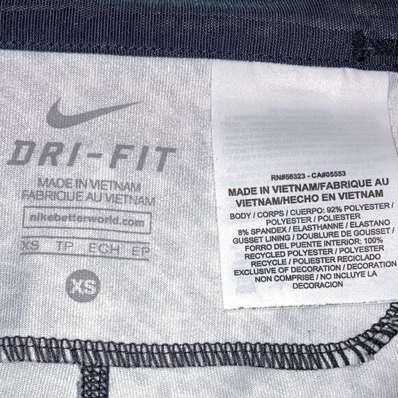 Nike, Pronto ESSENTIAL Printed Running 7/8 Leggings Tight Pants, Women's X-Small - Picture 7 of 15